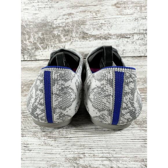 Women's Rothy's The Flat Gray/White Flats Sz 8.5 EUC! - Picture 5 of 9